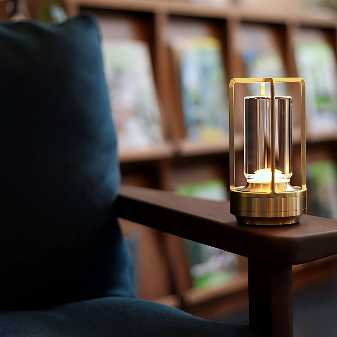 Portable Waterproof Dimmable Table Lamp with Rechargeable Battery