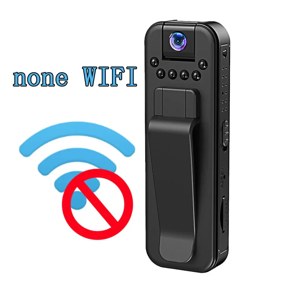 Compact HD Body Camera with Night Vision
