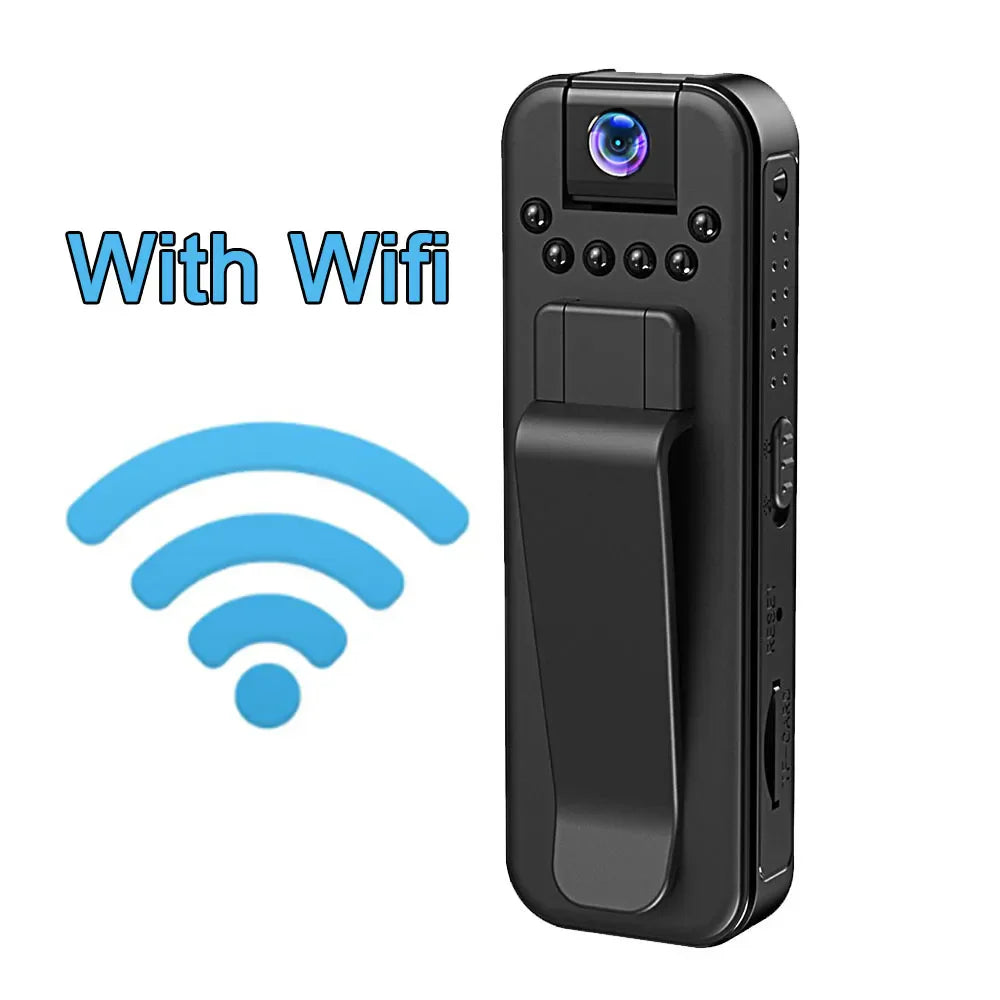 Compact HD Body Camera with Night Vision