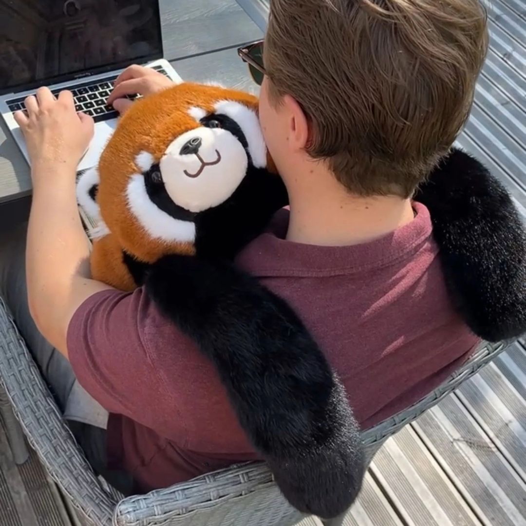 Weighted Plush Panda Toy for Relaxation and Stress Relief