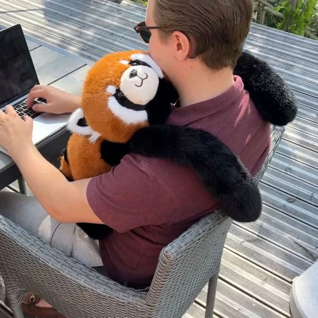 Weighted Plush Panda Toy for Relaxation and Stress Relief