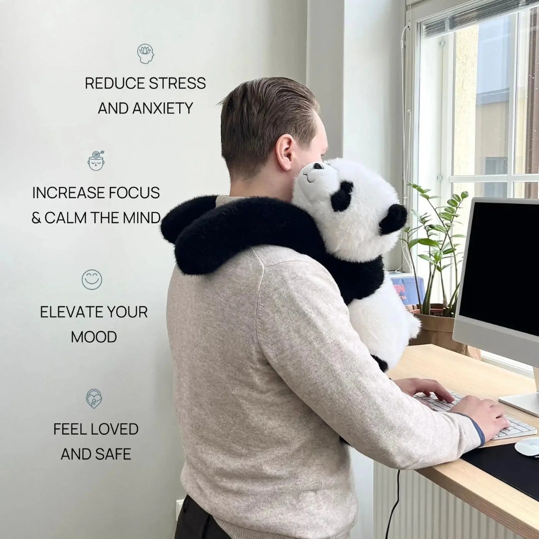 Weighted Plush Panda Toy for Relaxation and Stress Relief