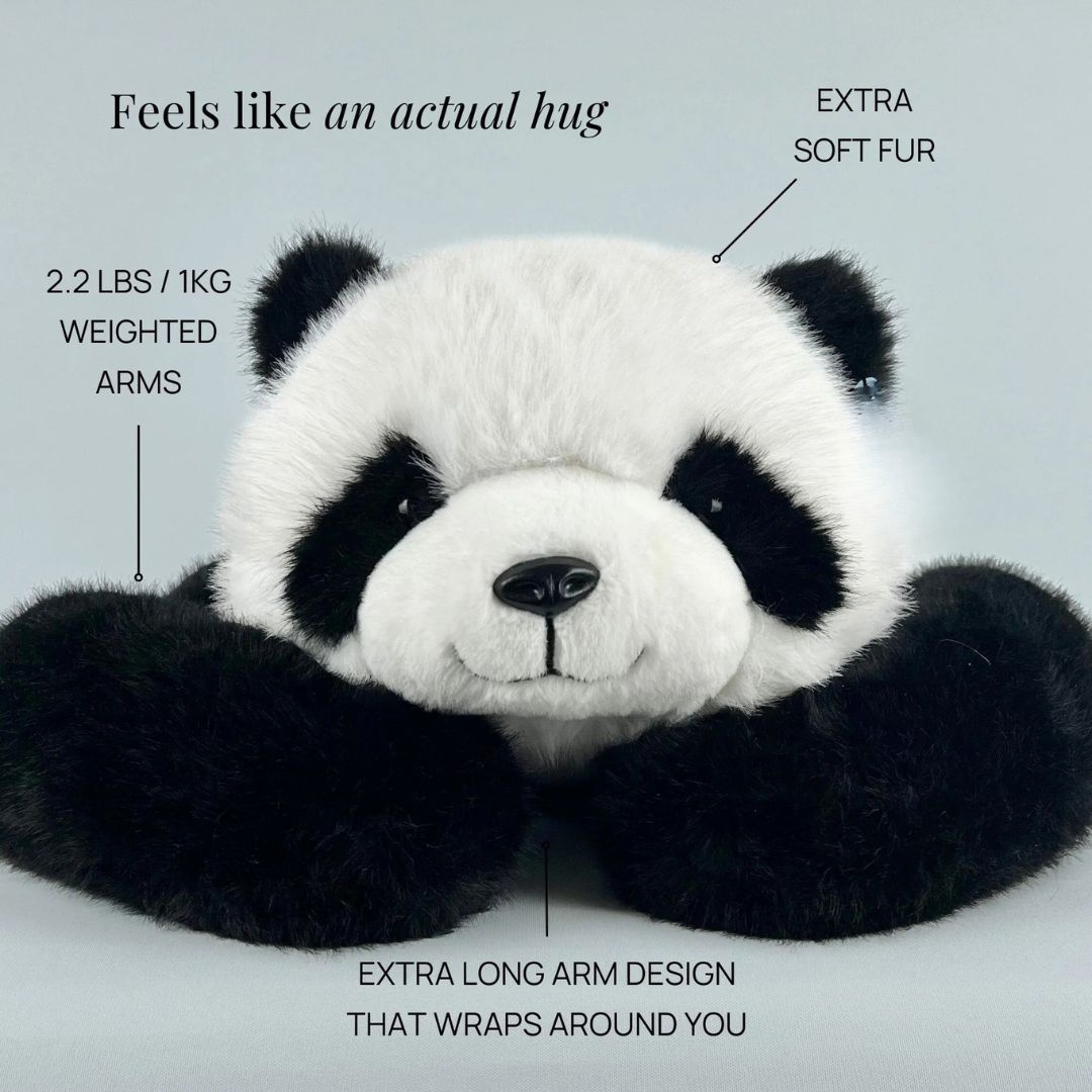 Weighted Plush Panda Toy for Relaxation and Stress Relief