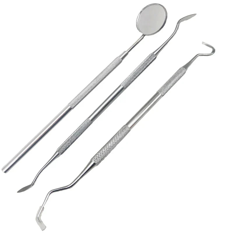Stainless Steel Tooth Cleaning Kit for Plaque Removal
