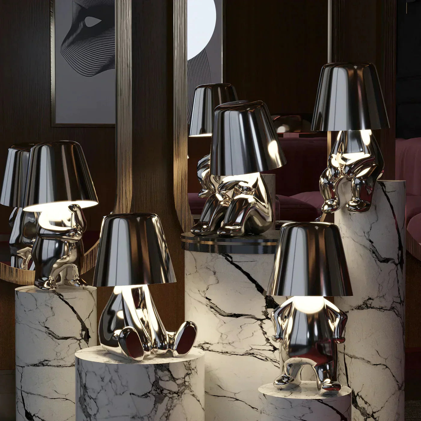 Dimmable Touch Control Portable Table Lamp