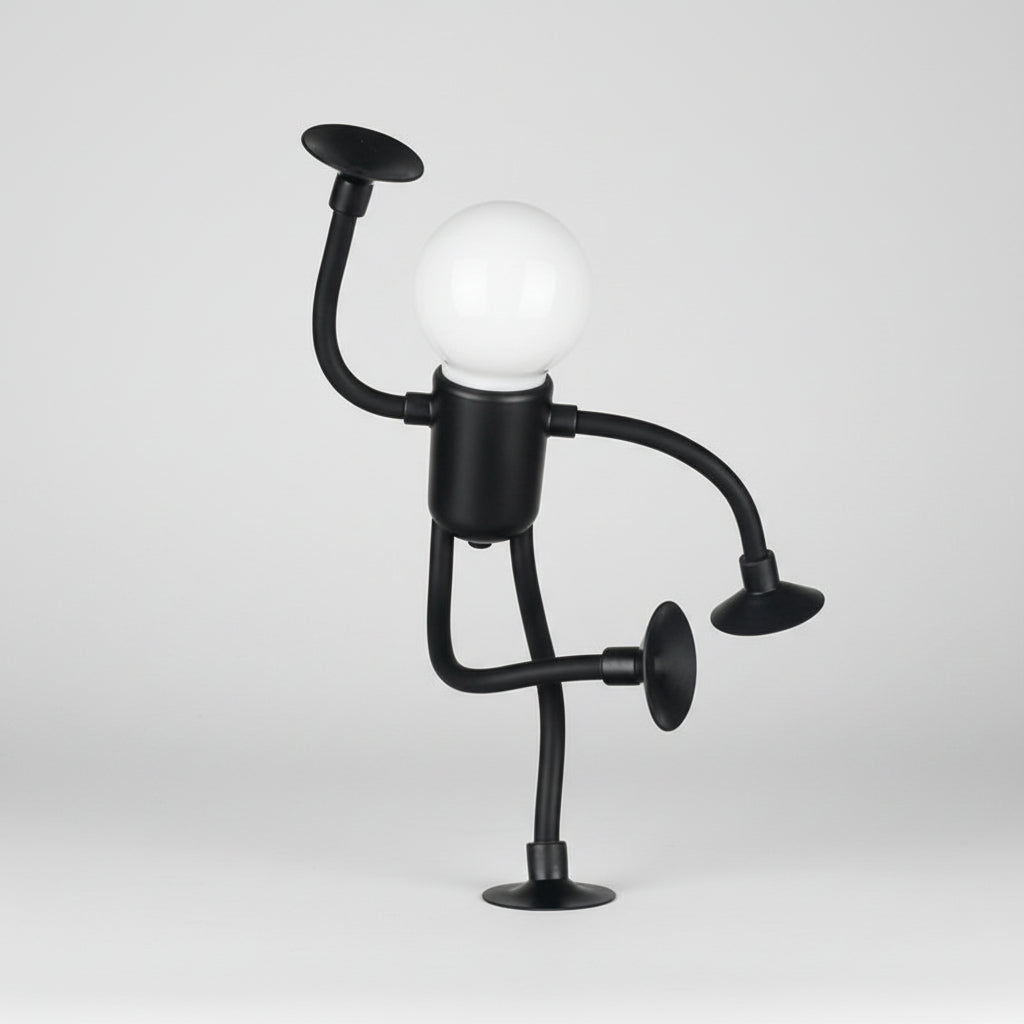 Bendable LED Night Light with Suction Cup Hands