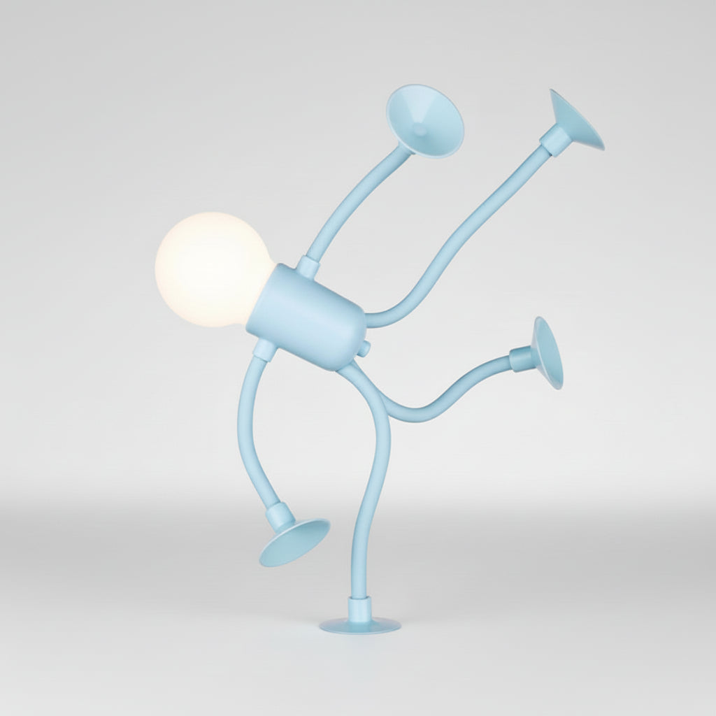 Bendable LED Night Light with Suction Cup Hands