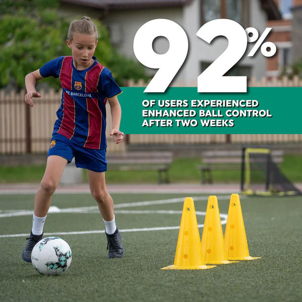 Compact Indoor Training Mat for Soccer Skills