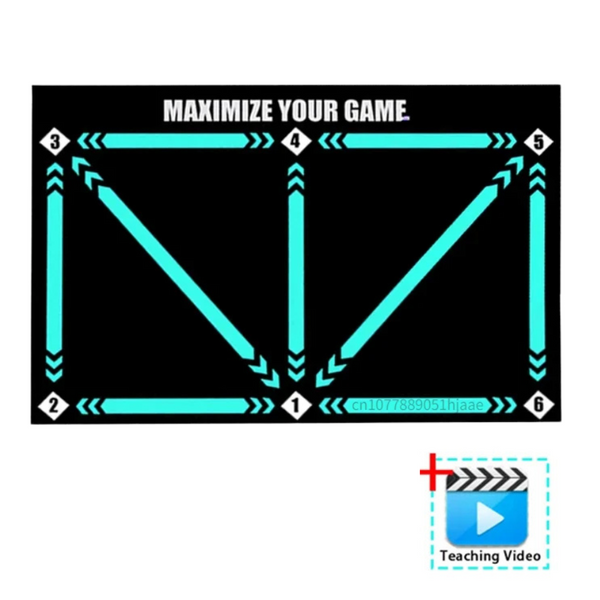 Compact Indoor Training Mat for Soccer Skills