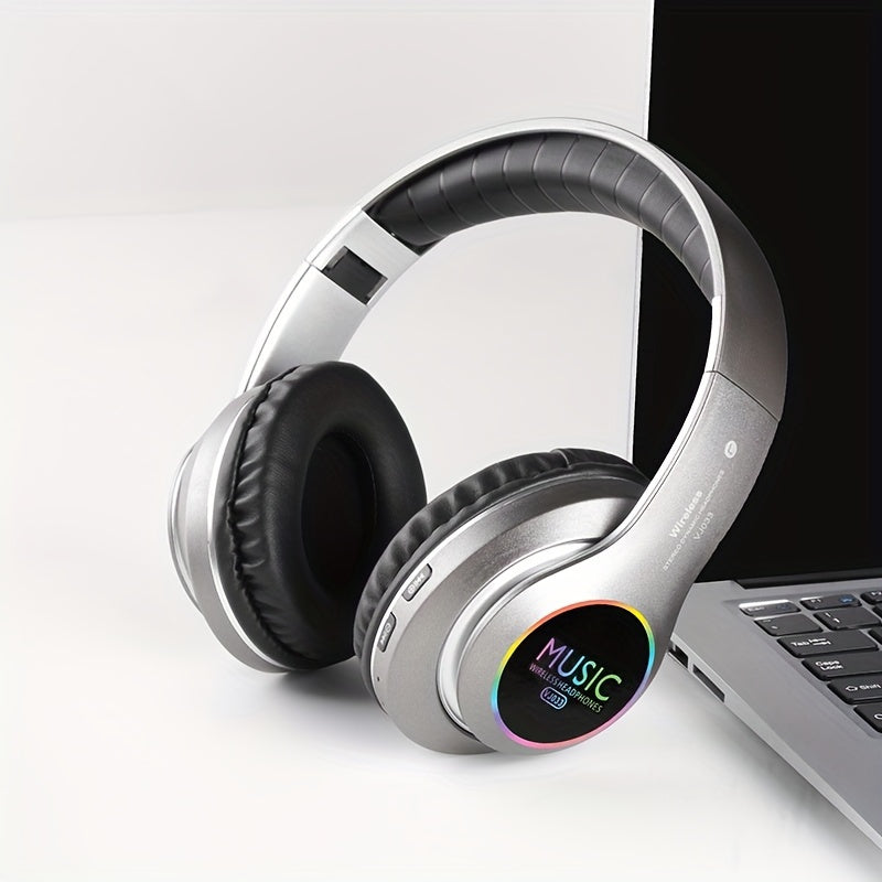 Comfortable Wireless Gaming Headphones with Adjustable Sound