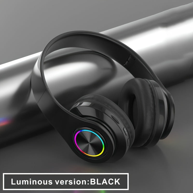 Comfortable Wireless Gaming Headphones with Adjustable Sound