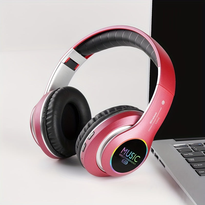 Comfortable Wireless Gaming Headphones with Adjustable Sound