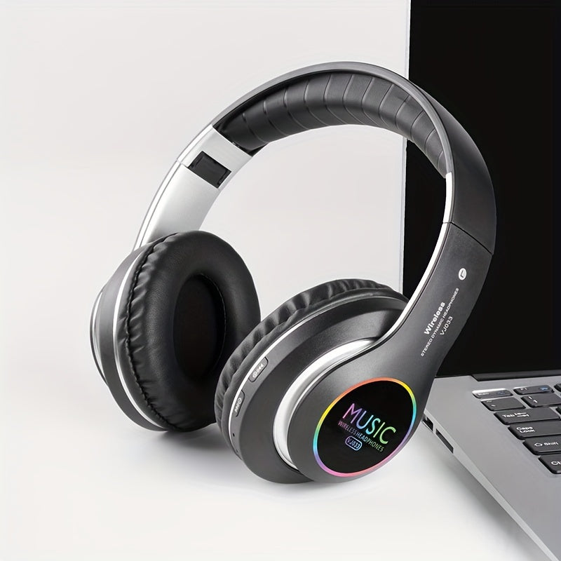 Comfortable Wireless Gaming Headphones with Adjustable Sound