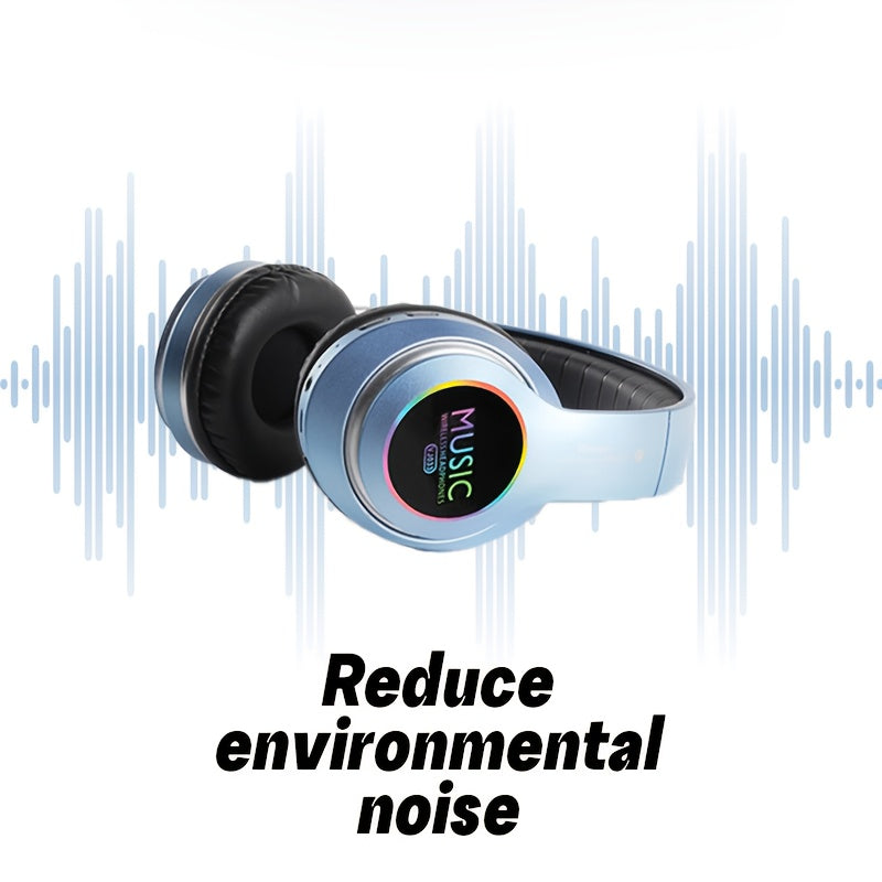 Comfortable Wireless Gaming Headphones with Adjustable Sound