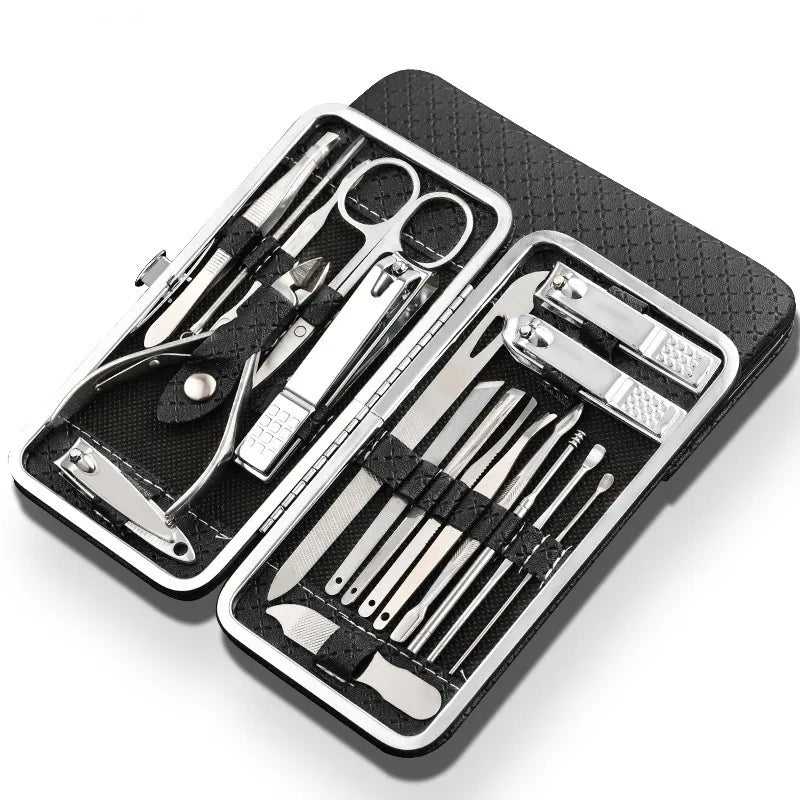 All-in-One 19-Piece Nail Care Set for Hands and Feet