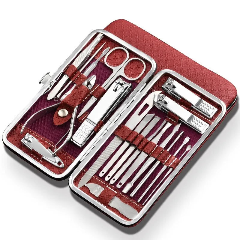 All-in-One 19-Piece Nail Care Set for Hands and Feet