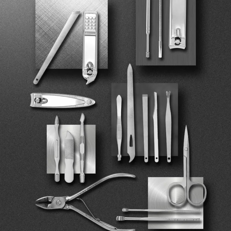 All-in-One 19-Piece Nail Care Set for Hands and Feet