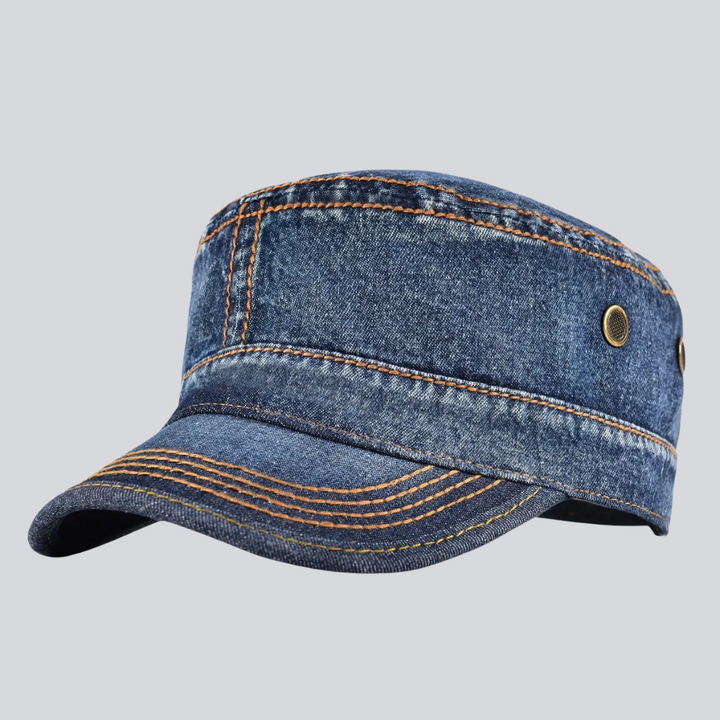 Reed | Robust vintage cap (Dark Denim)