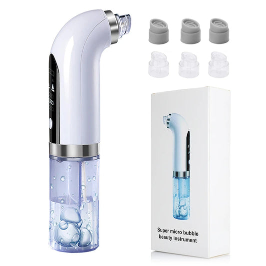 Electric Blackhead Remover Vacuum with Blue Light Technology