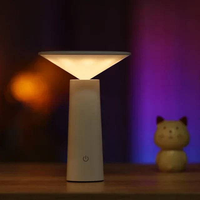 Dimmable Portable Table Lamp with Adjustable Head