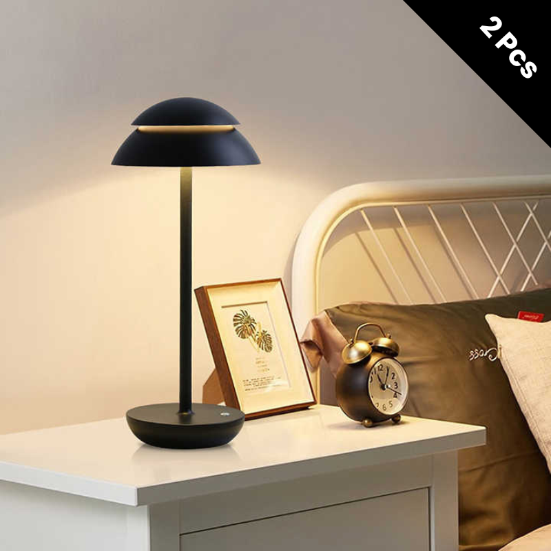 Touch-Controlled Portable LED Table Lamp with Rechargeable Battery
