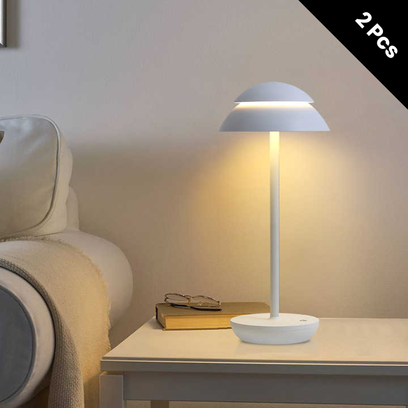 Touch-Controlled Portable LED Table Lamp with Rechargeable Battery