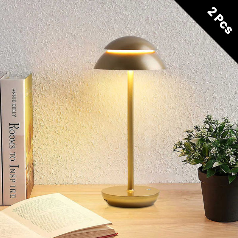 Touch-Controlled Portable LED Table Lamp with Rechargeable Battery