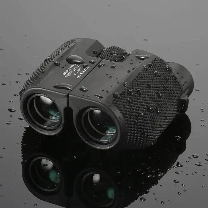Compact 10x Magnification Portable Binoculars with Night Vision
