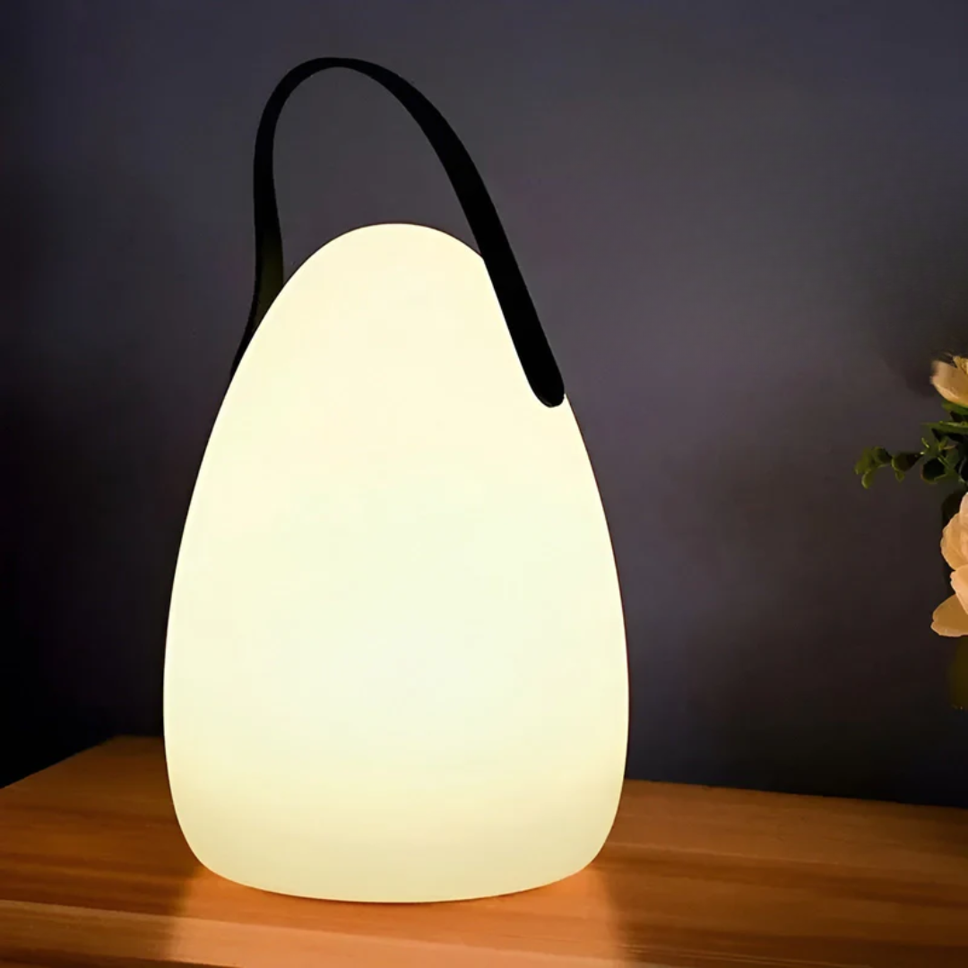 Portable Waterproof Wireless Table Lamp with Rechargeable Battery