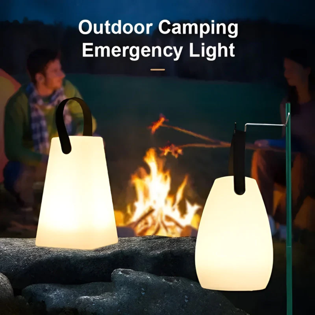 Portable Waterproof Wireless Table Lamp with Rechargeable Battery