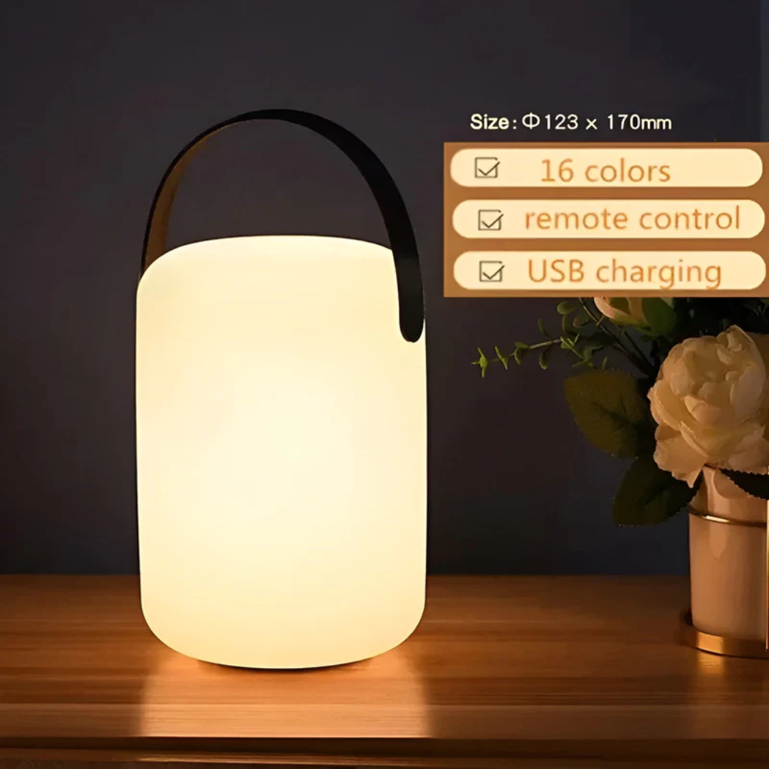Portable Waterproof Wireless LED Table Lamp