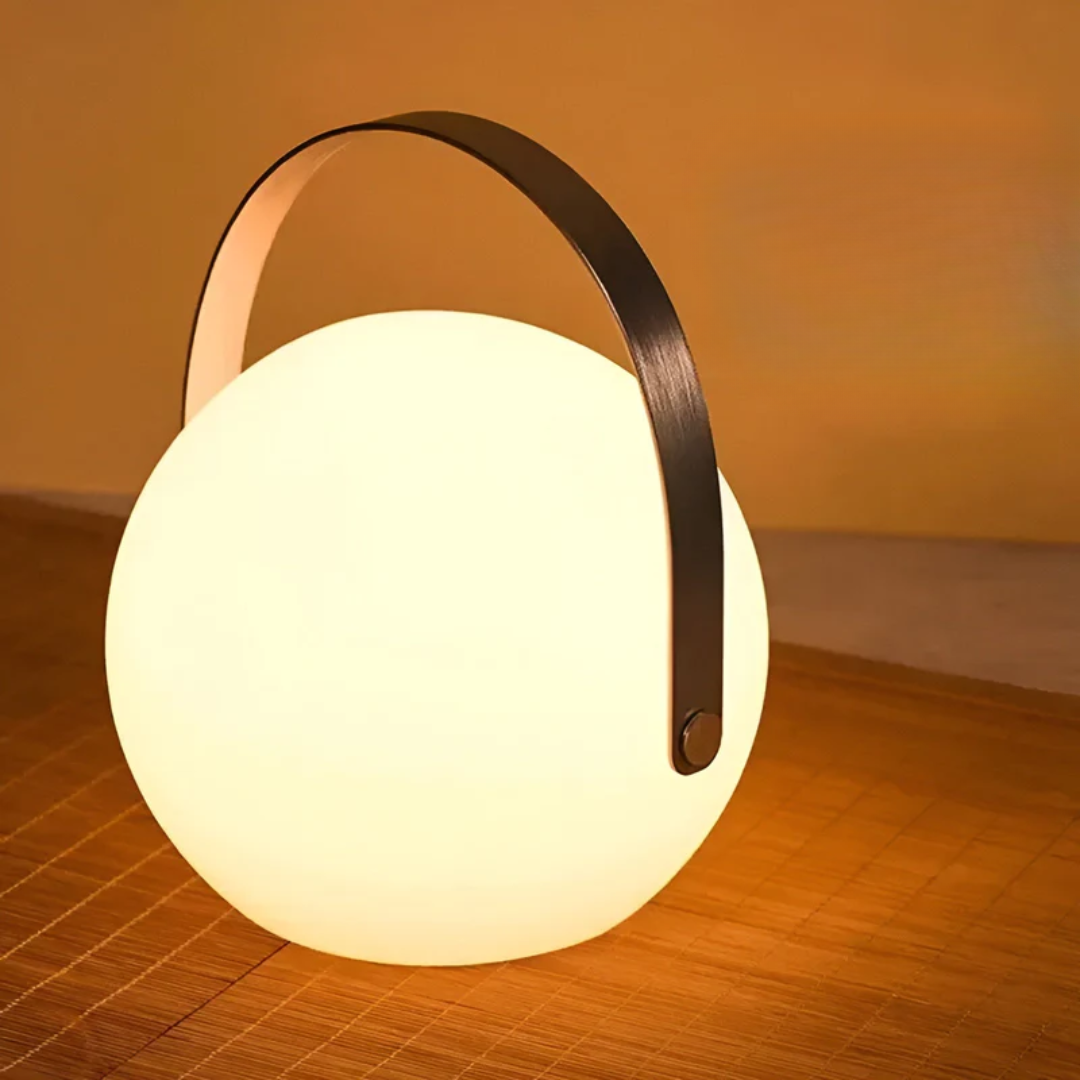 Portable Waterproof Wireless Table Lamp with Rechargeable Battery