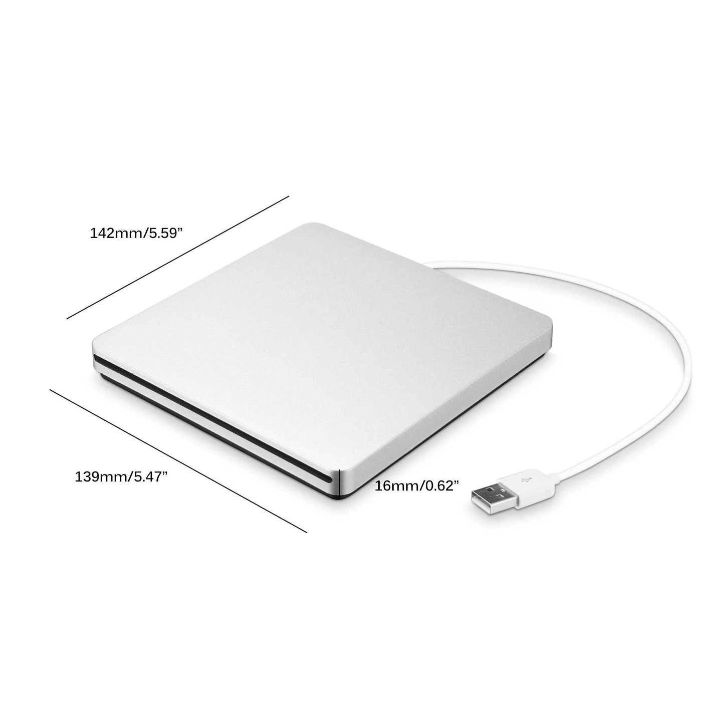Compact USB CD Drive for Laptops and Modern Devices