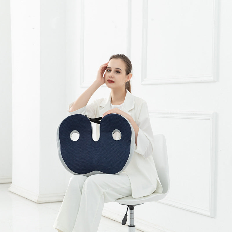 Ergonomic Memory Foam Seat Cushion for Back Pain Relief