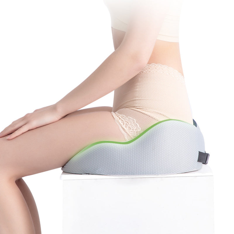 Ergonomic Memory Foam Seat Cushion for Back Pain Relief