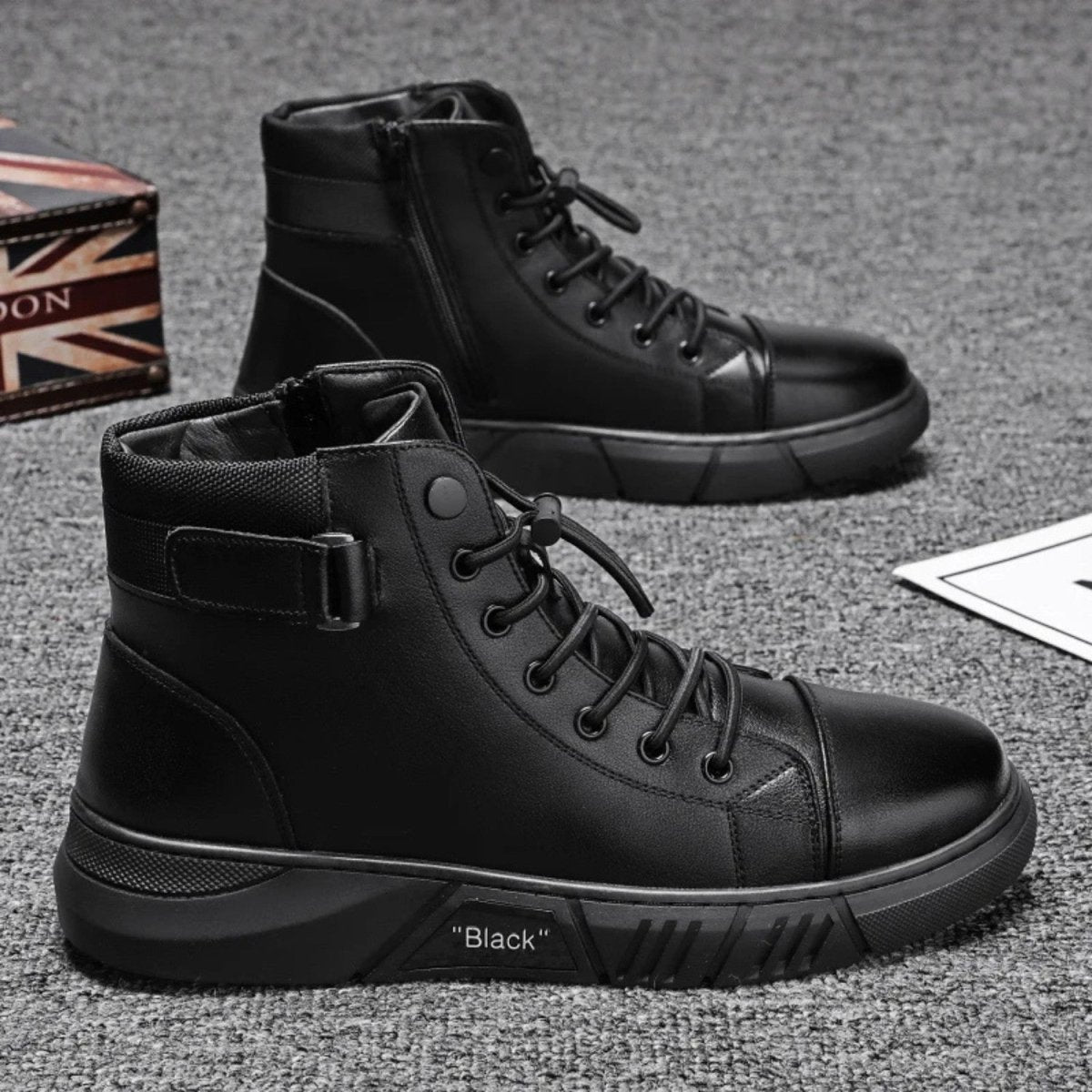 Posture-Correcting High-Top Support Sneakers