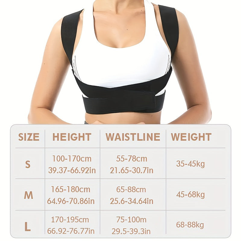 Premium Neoprene Back Support for Shoulder and Back Relief