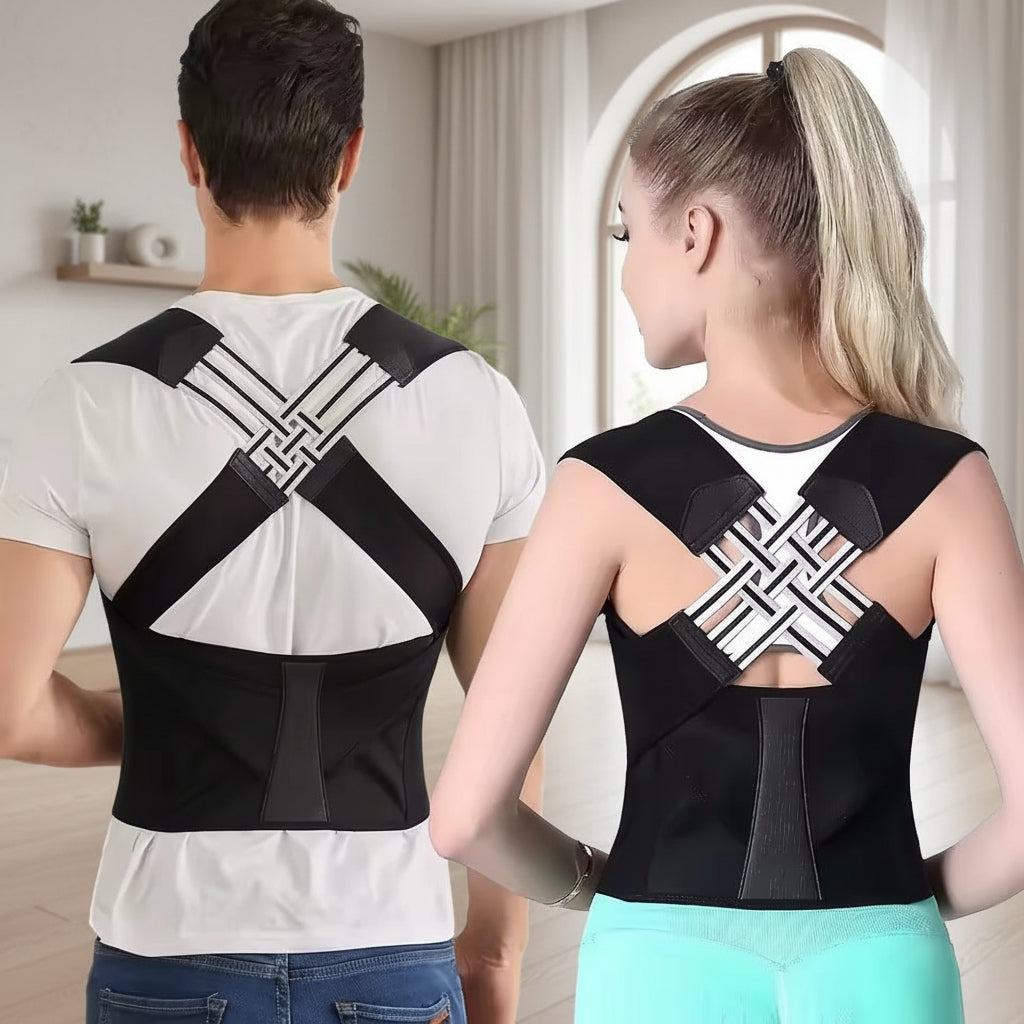 Adjustable Mesh Back Posture Corrector for Spine Alignment