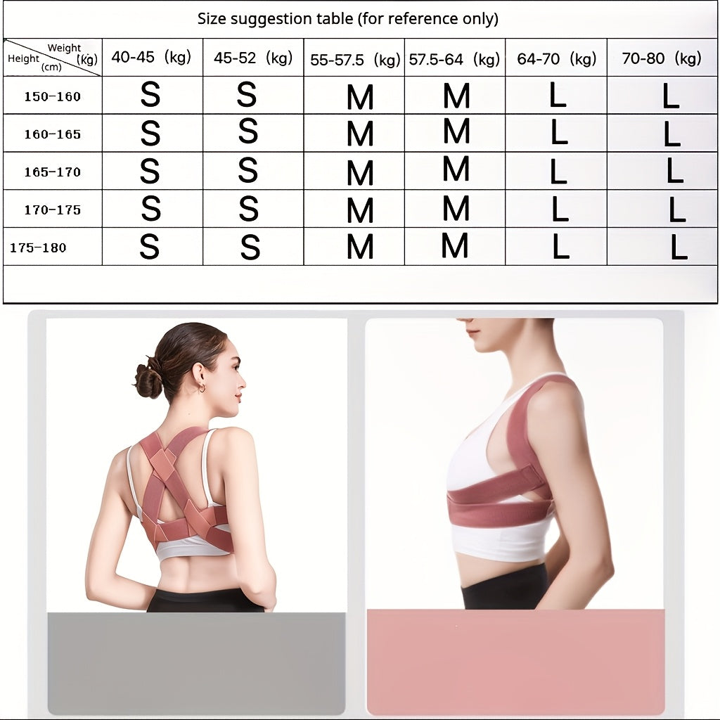 Ergonomic Woven Posture Support Harness