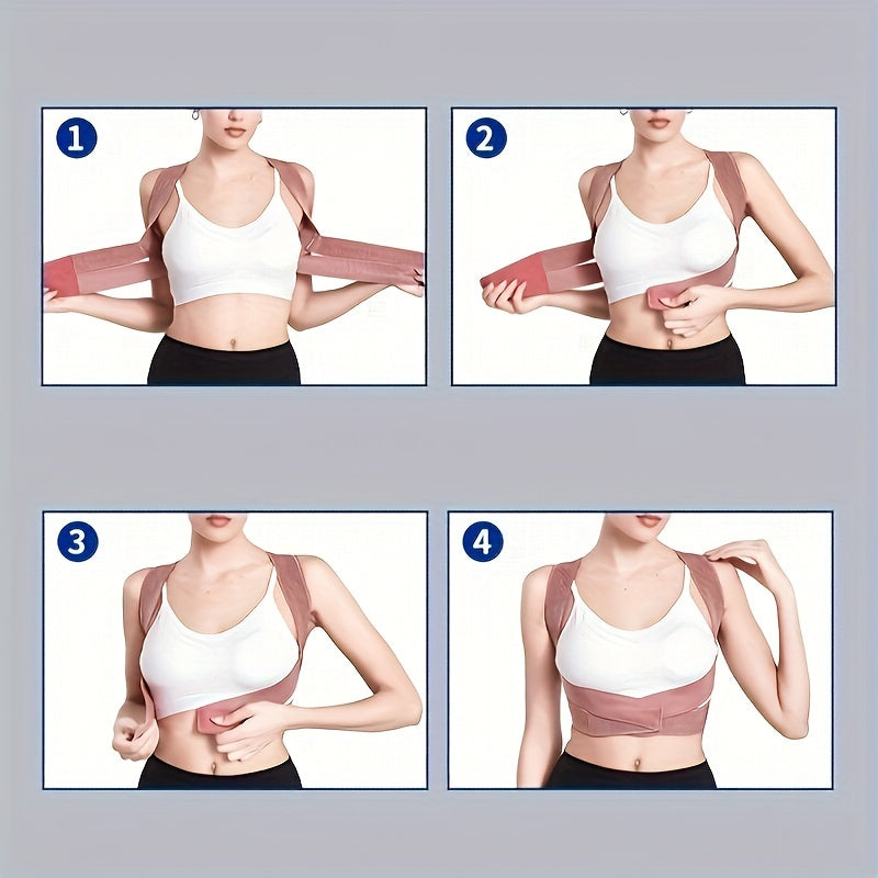 Ergonomic Woven Posture Support Harness