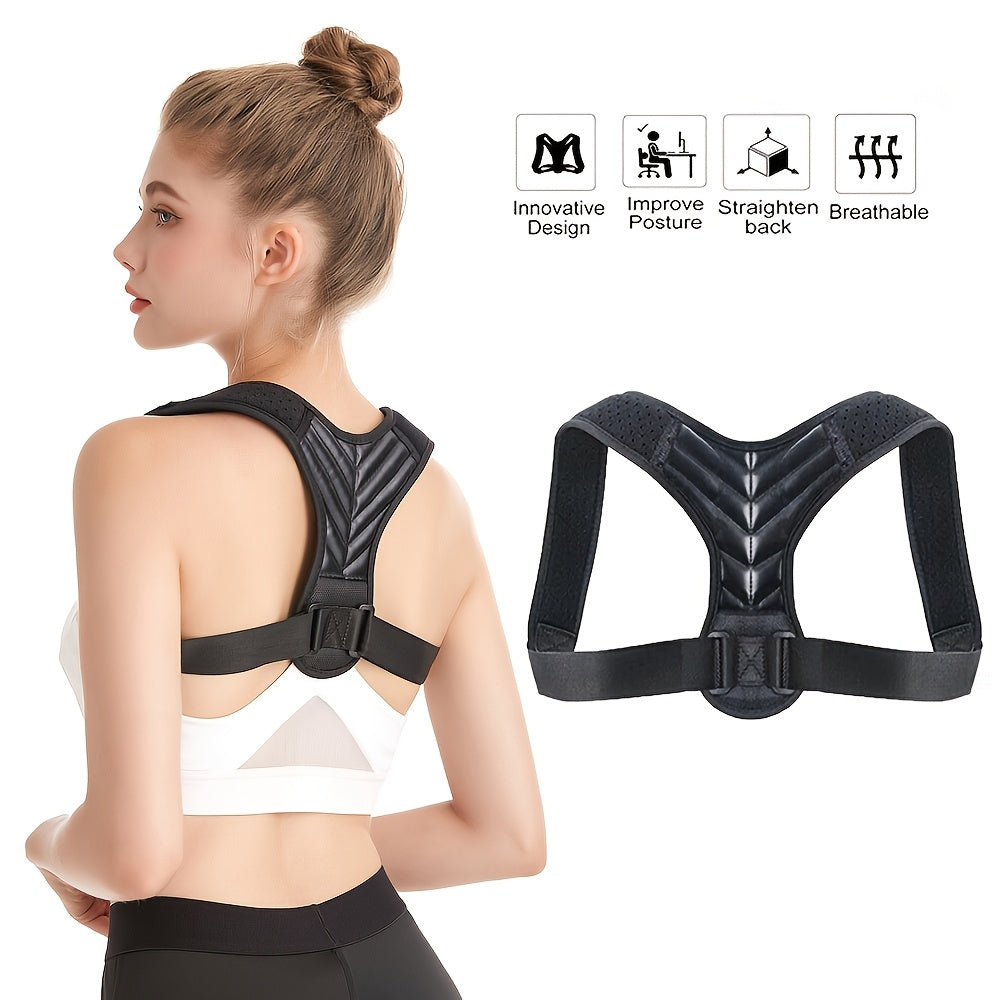 Adjustable Back Support Belt for Improved Posture