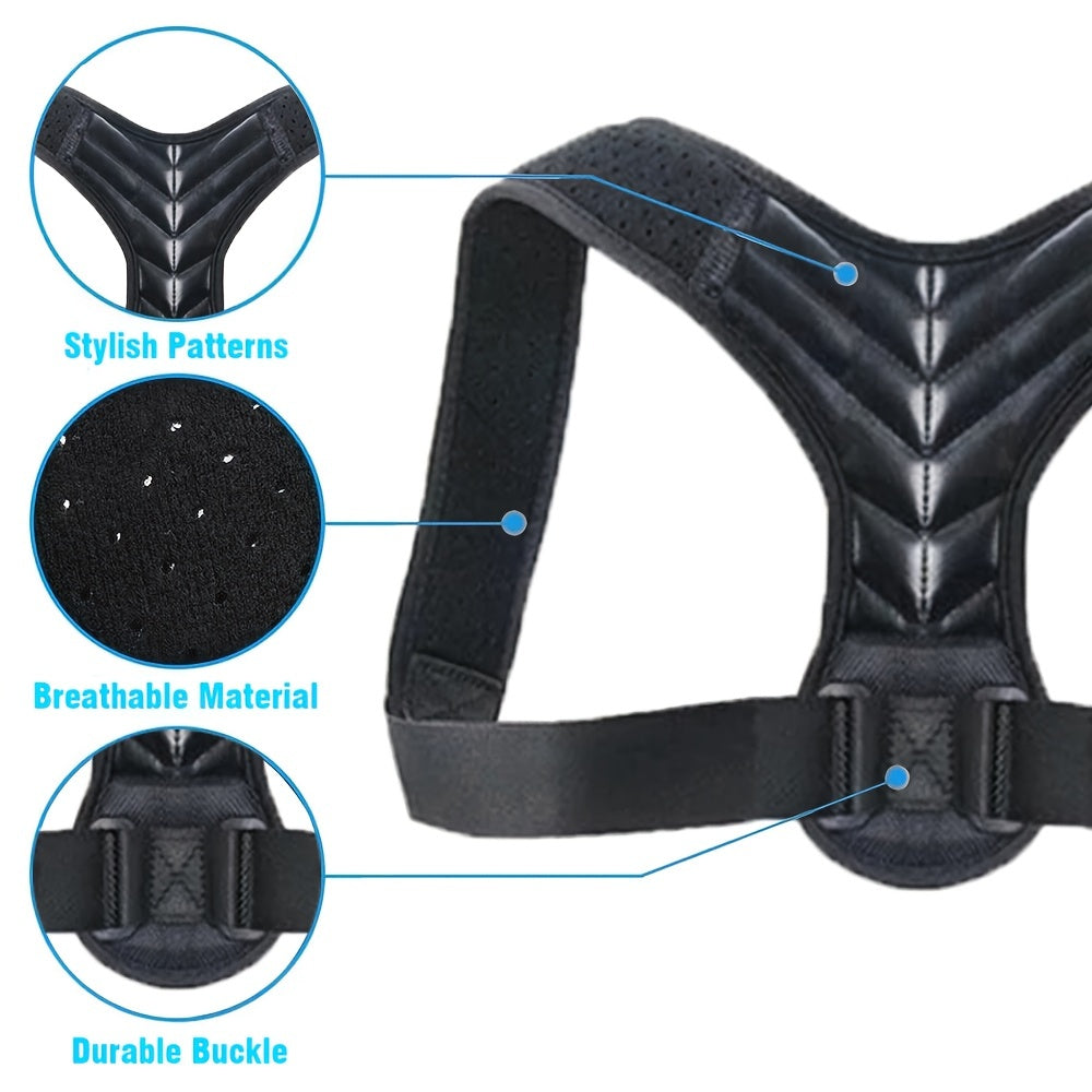 Adjustable Back Support Belt for Improved Posture