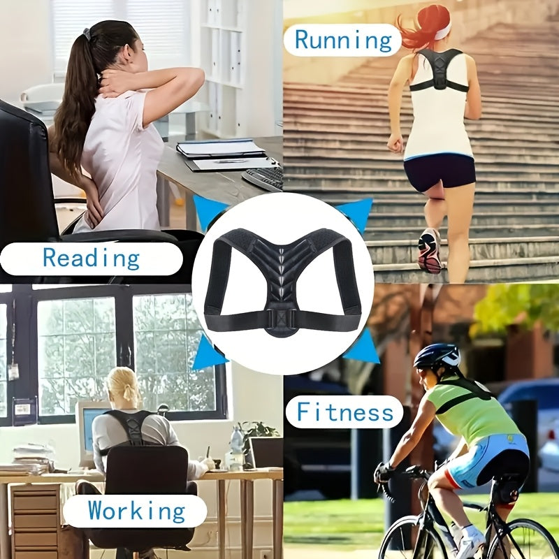 Adjustable Back Support Belt for Improved Posture