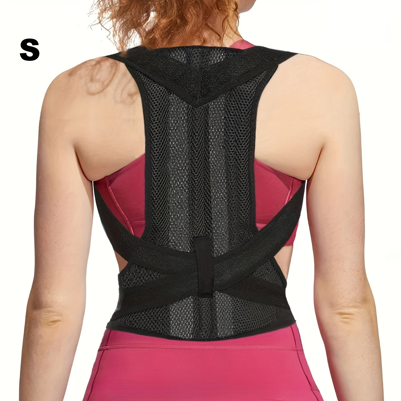 Adjustable Lumbar Support Back Brace for Improved Posture