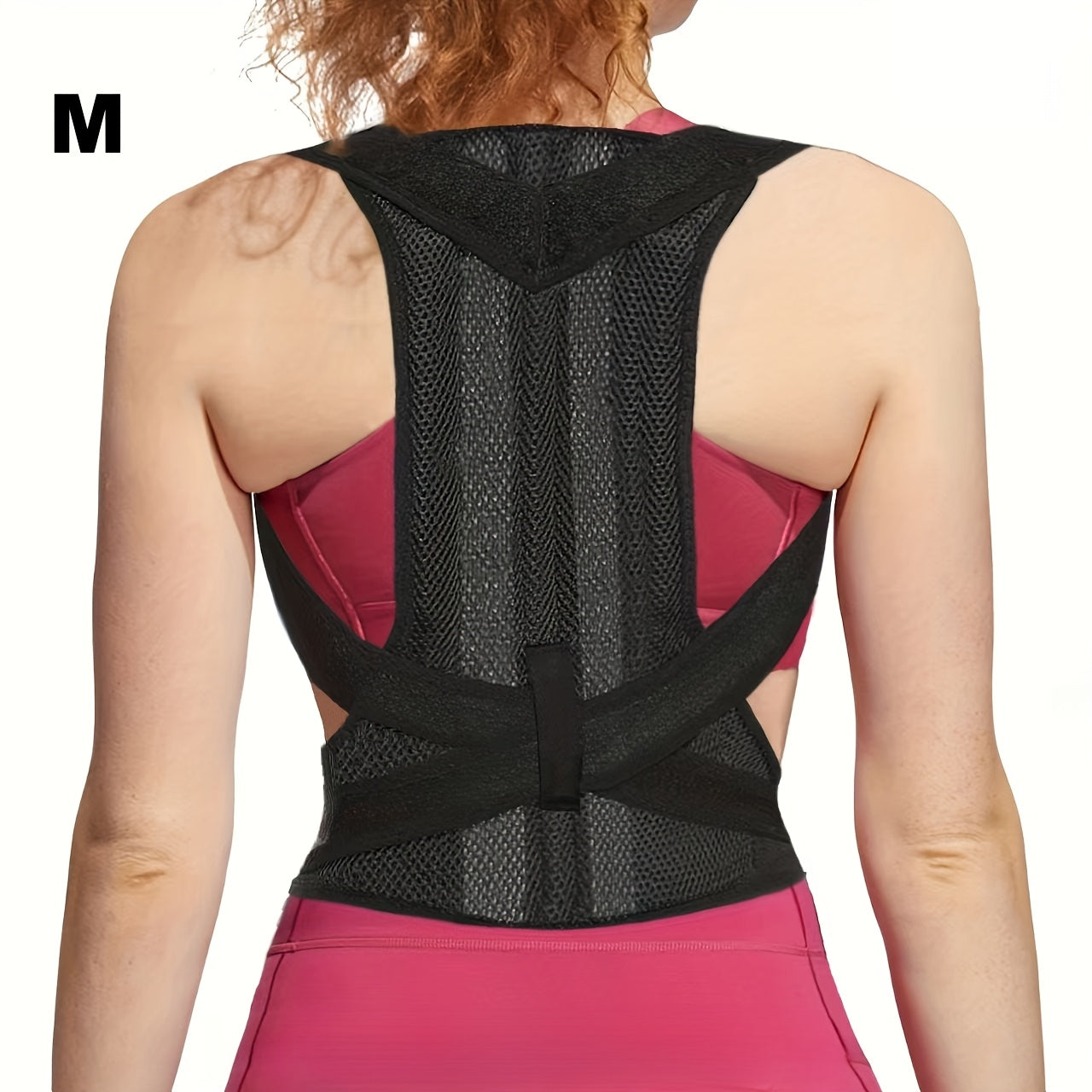 Adjustable Lumbar Support Back Brace for Improved Posture
