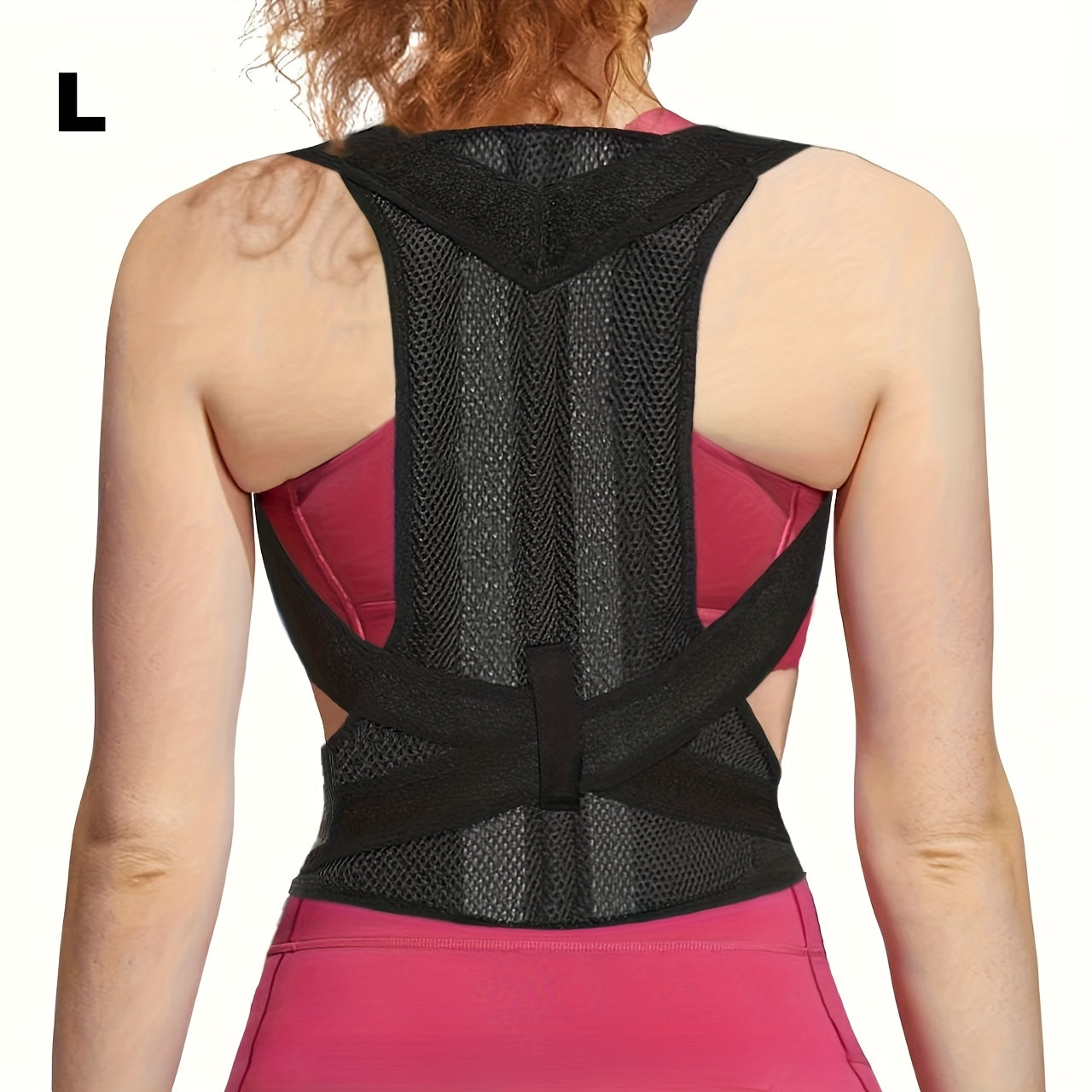 Adjustable Lumbar Support Back Brace for Improved Posture