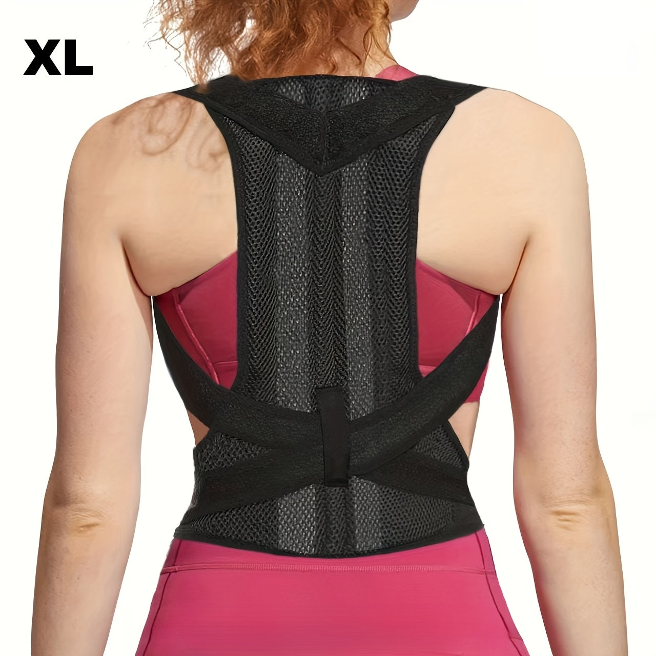 Adjustable Lumbar Support Back Brace for Improved Posture
