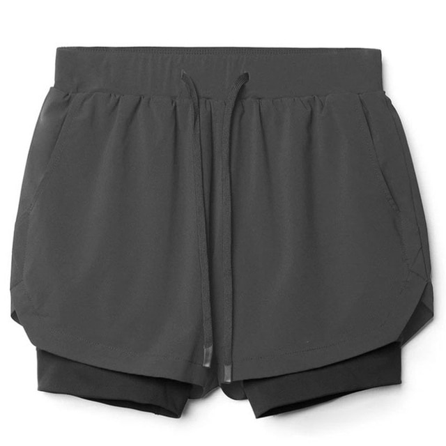 Lightweight Breathable Fitness Shorts with Pockets