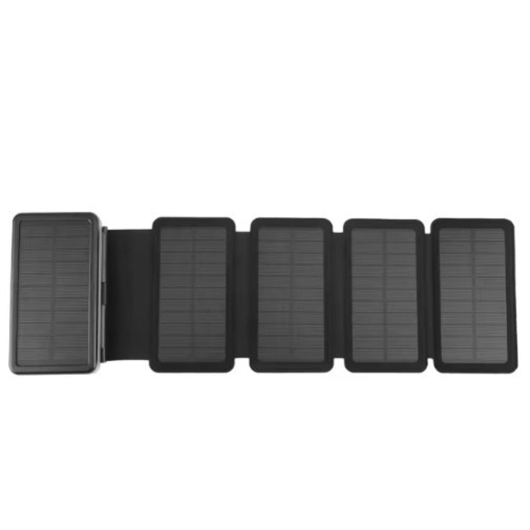Portable Foldable Waterproof Solar Power Bank with Dual USB Ports