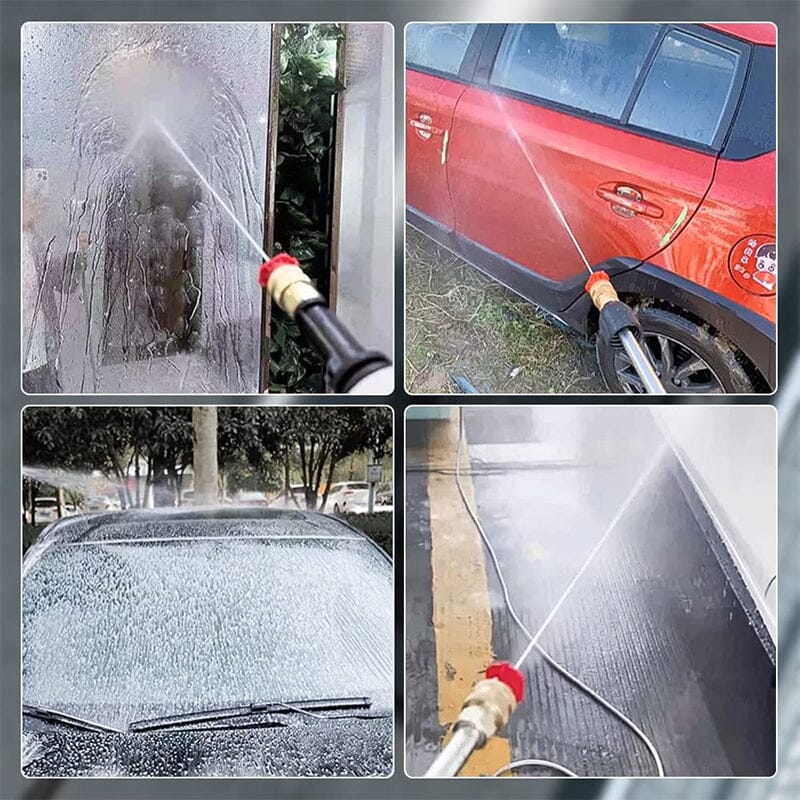 Portable High-Pressure Wireless Cleaner with Versatile Spray Patterns